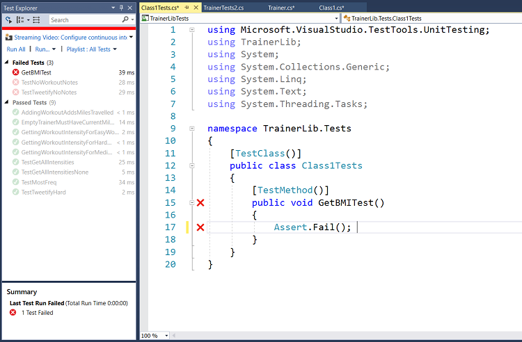 Unit-Testing-C