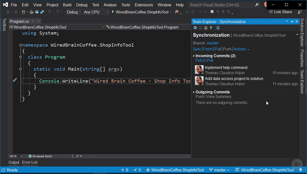 Git-Visual-Studio