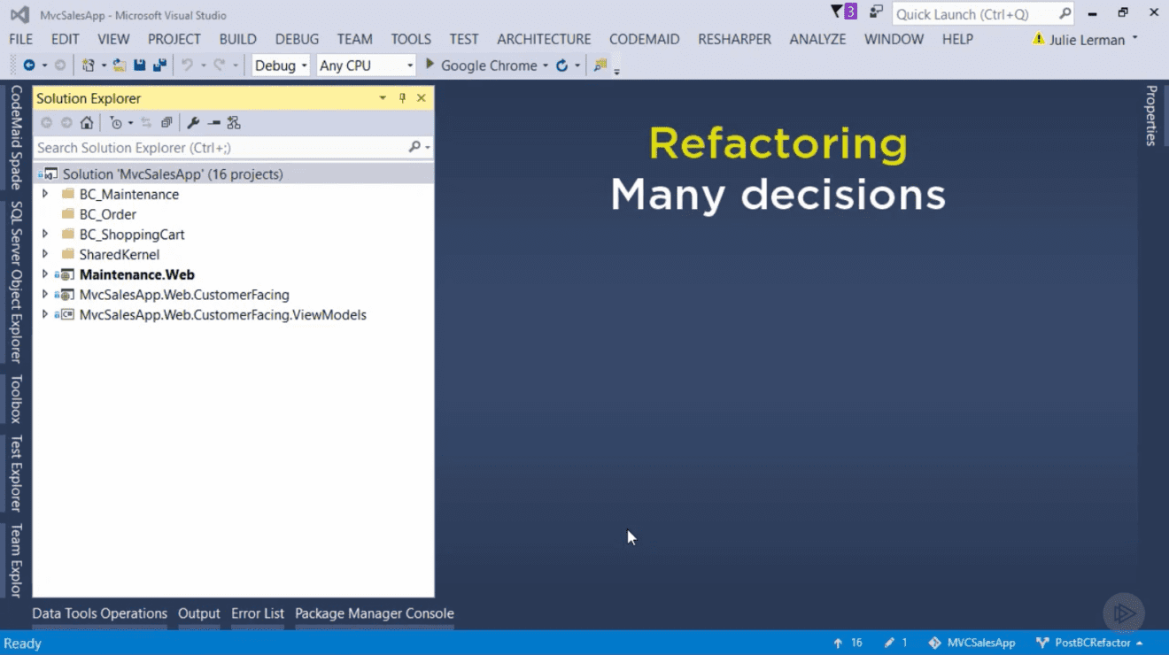 آموزش نکات طلایی Entity Framework برای نرم افزارهای تجاری سری اول پرووید