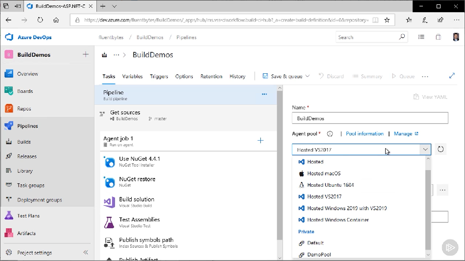 Continuous-Delivery-and-DevOps-with-Azure-DevOps-Managing-Builds-1